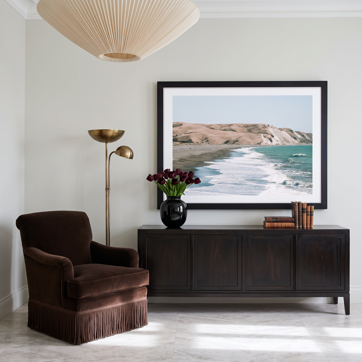 Morning Stroll, Clifford Bay, Marlborough, New Zealand — fine art photographic print by Rachel Mataira